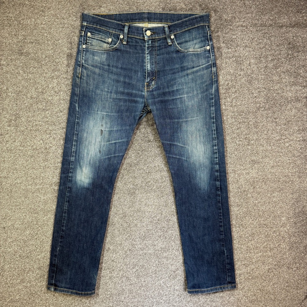 Levi's 513 Jeans‎ Mens 33x30 Slim Straight Blue Medium Wash Denim